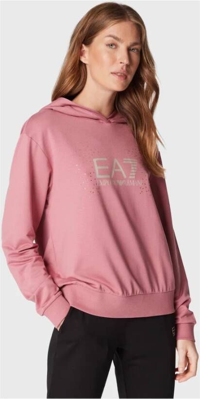 Emporio Armani EA7 Sweatshirts Zwart Dames