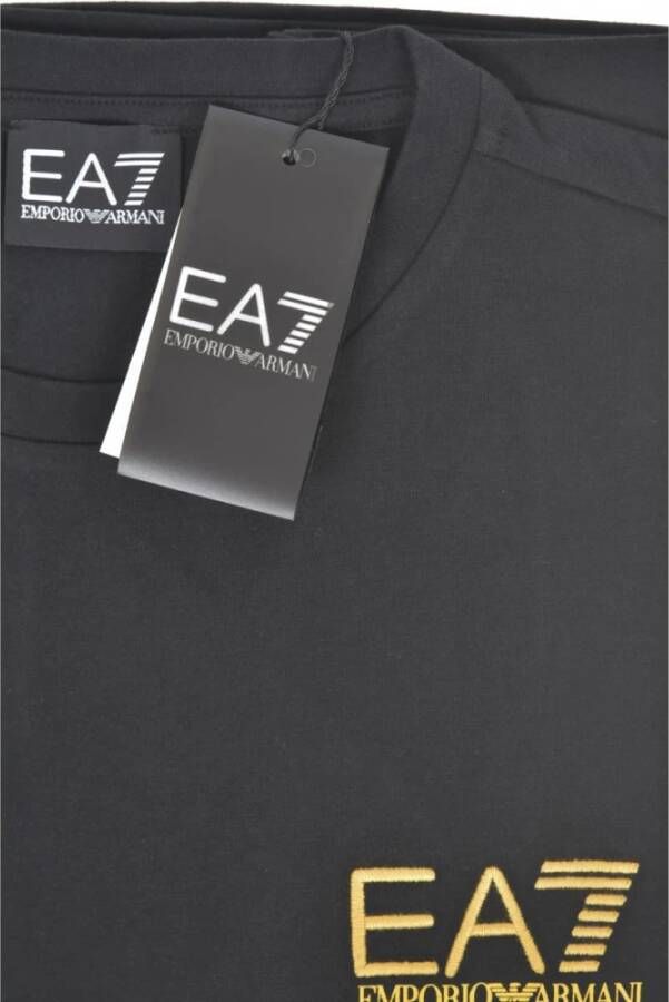 Emporio Armani EA7 Casual Sweatshirt voor Mannen Black Heren