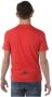 Emporio Armani EA7 Rode effen ronde hals T-shirt voor heren Red Heren - Thumbnail 11