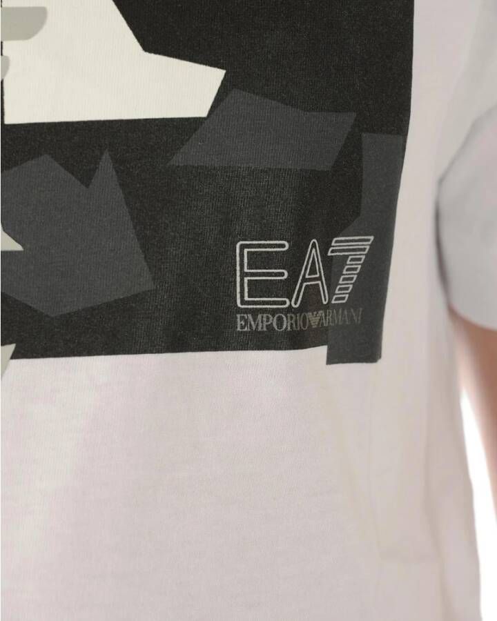 Emporio Armani EA7 T-shirt White Heren