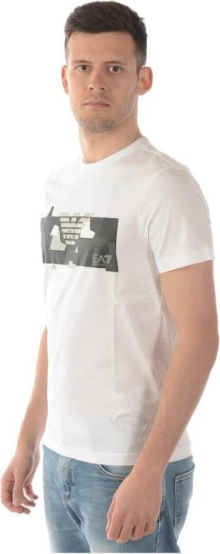 Emporio Armani EA7 T-shirt White Heren