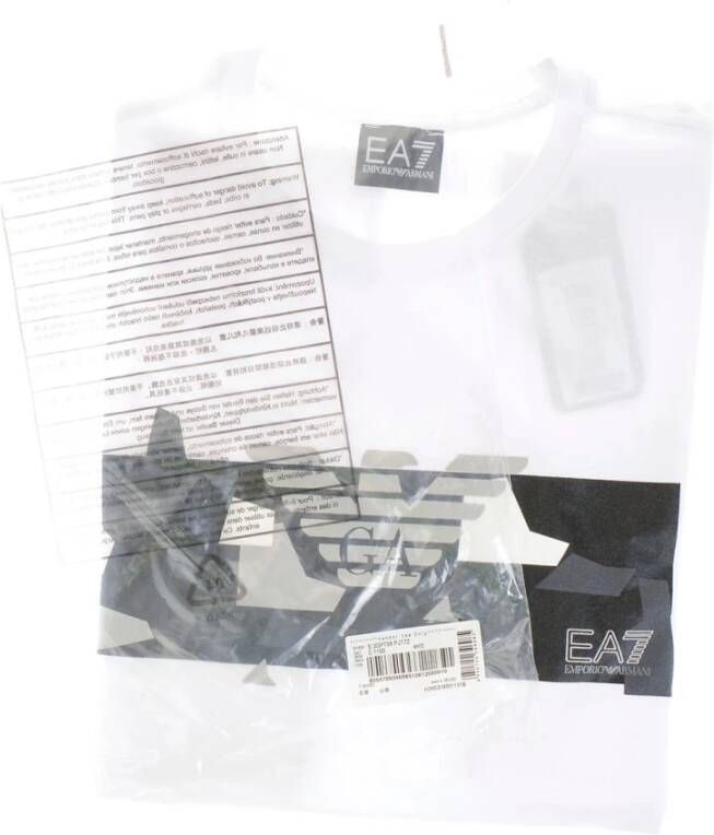 Emporio Armani EA7 T-shirt White Heren