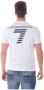 Emporio Armani EA7 Stretch Viscose T-shirt Wit Ronde Hals White Heren - Thumbnail 4