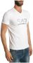 Emporio Armani EA7 Casual Logo T-Shirt White Heren - Thumbnail 2