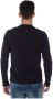 Emporio Armani EA7 Gezellig Gebreide Trui Pullover Black Heren - Thumbnail 2