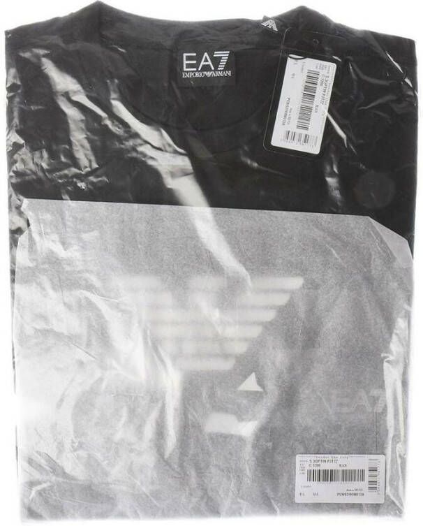 Emporio Armani EA7 T-Shirt Zwart Heren