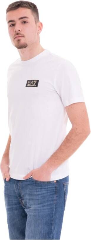 Emporio Armani EA7 T-Shirts Wit Heren