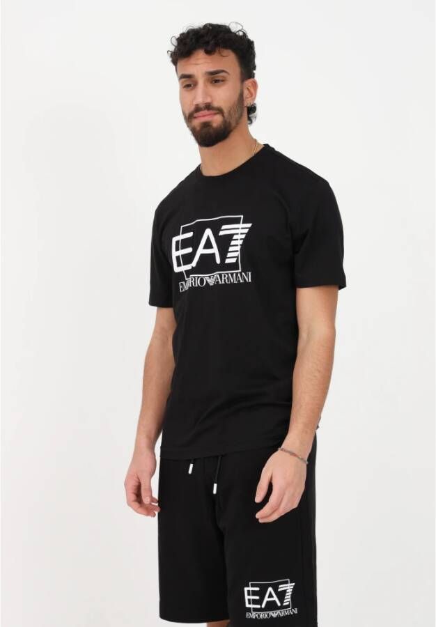 Emporio Armani EA7 T-Shirts Zwart Heren