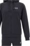 Emporio Armani EA7 Core French Terry Hooded Tracksuit Navy- Heren Navy - Thumbnail 6