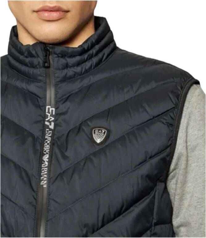 Emporio Armani EA7 Vests Blauw Heren