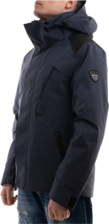Emporio Armani EA7 Winter Jackets Blauw Heren