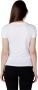 Emporio Armani EA7 Katoenen en Modale Logo Print T-shirt White Dames - Thumbnail 2