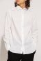 Emporio Armani Witte Katoenen Overhemd met Logoprint White Heren - Thumbnail 2