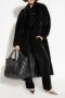 Emporio Armani Fluweel sweatshirt Zwart Dames - Thumbnail 2