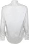 Emporio Armani Witte Slim Fit Overhemd met Italiaanse Kraag White Heren - Thumbnail 2