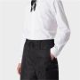 Emporio Armani Witte Stretch Stof Shirt Klassieke Kraag Lange Mouw Adelaar Borduurwerk White Heren - Thumbnail 12