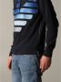 Emporio Armani Geborduurde hoodie met logo Zwart Heren - Thumbnail 2