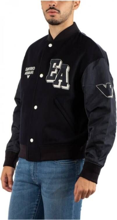 Emporio Armani Heren Blouson Jas Zwart Heren