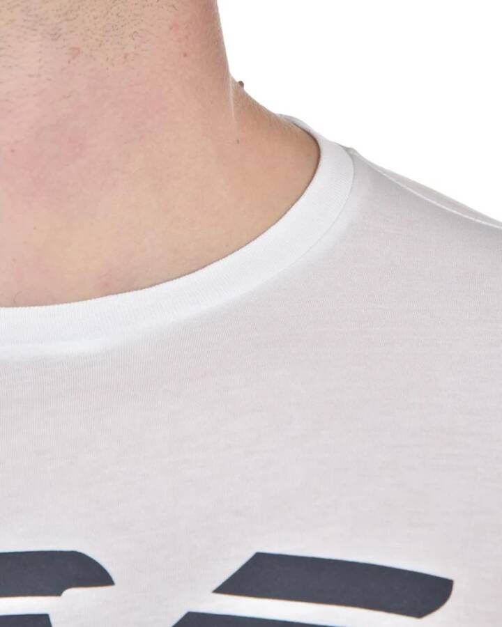 Emporio Armani Heren Overhemd met Lange Mouwen Tijdloze Stijl White Heren