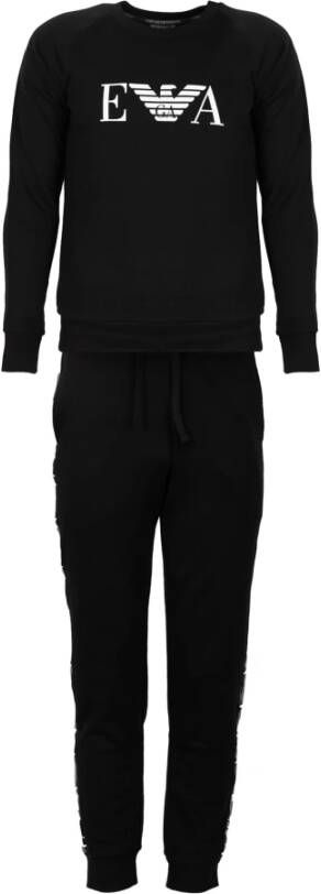 Emporio Armani Herenondergoed Set: Simpele Stijl Hoogwaardige Stof Zwart Heren