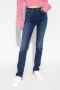 Emporio Armani Slim Fit Dames Jeans met Contraststiksels Blue Dames - Thumbnail 3