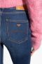 Emporio Armani Slim Fit Dames Jeans met Contraststiksels Blue Dames - Thumbnail 5