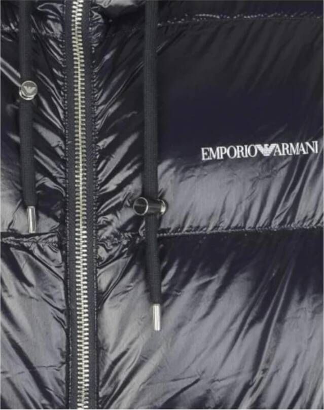 Emporio Armani Jackets Blauw Heren
