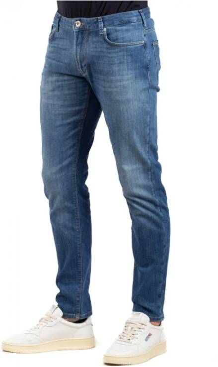 Emporio Armani Jeans Blauw Heren
