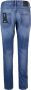 Emporio Armani Blauwe Slim-Fit Jeans met Contraststiksels Blue Heren - Thumbnail 3
