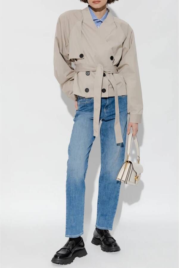 Emporio Armani Jeans met logo Blauw Dames
