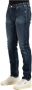 Emporio Armani Blauwe Stonewashed Jeans met Logo-Patch Blauw Heren - Thumbnail 4