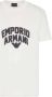 Emporio Armani Wit Tencel Jersey T-Shirt met Adelaar Patch Logo White Heren - Thumbnail 2
