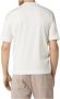Emporio Armani Korte Mouw Jersey Katoen en Tencel T-shirt met Geborduurd Maxi Logo White Heren - Thumbnail 6