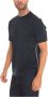 Emporio Armani Logo Geborduurd T-shirt Regular Fit Blauw Heren - Thumbnail 2