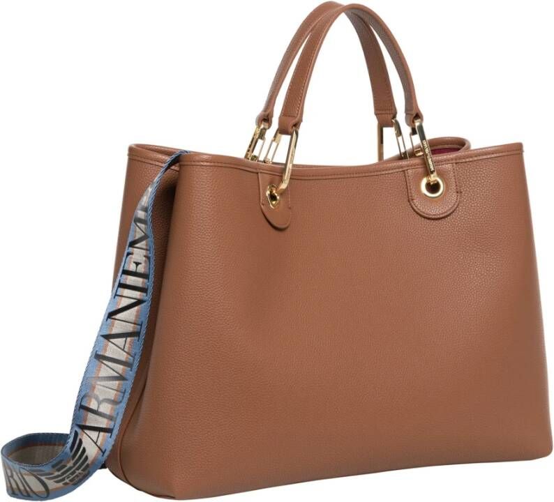 Emporio Armani MyEA Medium Handbag Bruin Dames