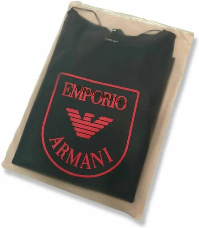 Emporio Armani Pyjama bestaande uit shirt en kort. Blauw Dames