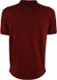 Emporio Armani Polo T-shirt met katoen en elastan Red Heren - Thumbnail 2