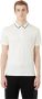Emporio Armani Witte korte mouw polo van katoen en Tencel mix met bedrukt adelaarslogo White Heren - Thumbnail 3