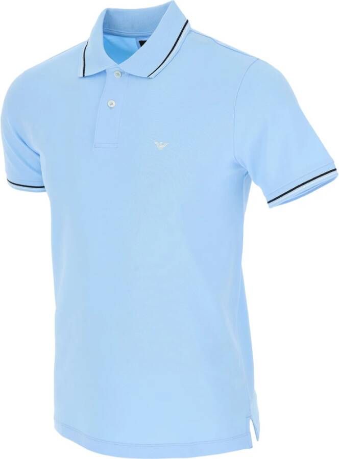 Emporio Armani Polo Shirt Blauw Heren