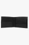 Emporio Armani Zwarte portemonnee met stoffen en bonded lederen voering Black Heren - Thumbnail 3
