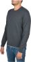 Emporio Armani Logo Crewneck Sweater Grijs Contrastzoom Gray Heren - Thumbnail 2