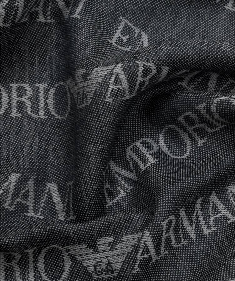 Emporio Armani Scarf Blauw Heren
