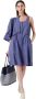 Emporio Armani Short Dresses Purple Dames - Thumbnail 2