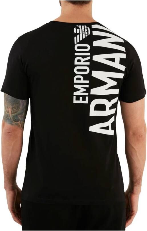 Emporio Armani Short Sleeve Shirts Zwart Heren