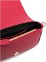 Emporio Armani Logo-Strap Pebbled Crossbody Tas Red Dames - Thumbnail 5