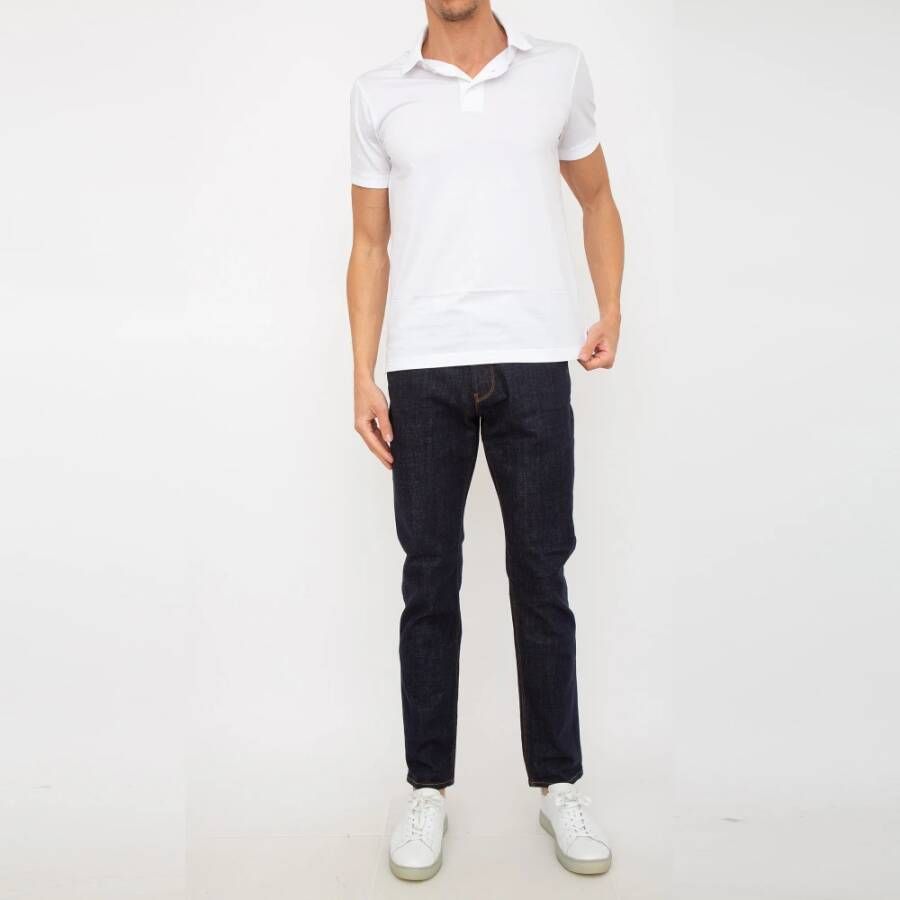 Emporio Armani Slim-fit Jeans Blauw Heren
