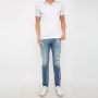 Emporio Armani Blauwe Slim-Fit Denim Jeans Blue Heren - Thumbnail 2