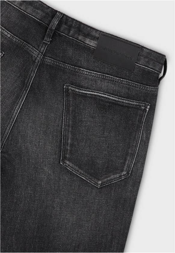 Emporio Armani Slim-fit Jeans Grijs Heren
