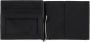 Emporio Armani Zwarte Saffiano Leren Portemonnee met Adelaarklem Black Heren - Thumbnail 3