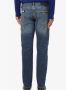 Emporio Armani Slim Fit Denim Jeans Donkerblauw Blue Heren - Thumbnail 3